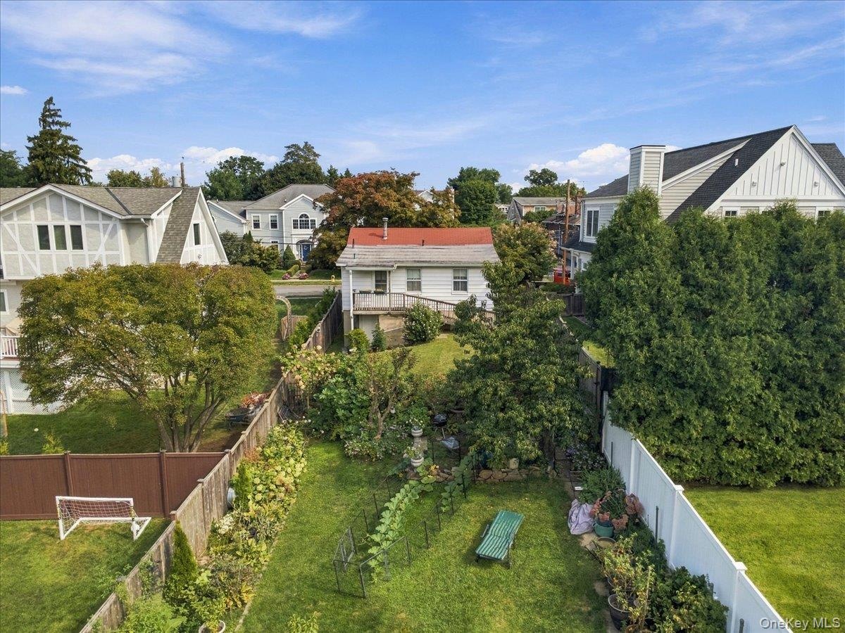 House #2 of 2 - 38 Wainwright Street - aerial rear view