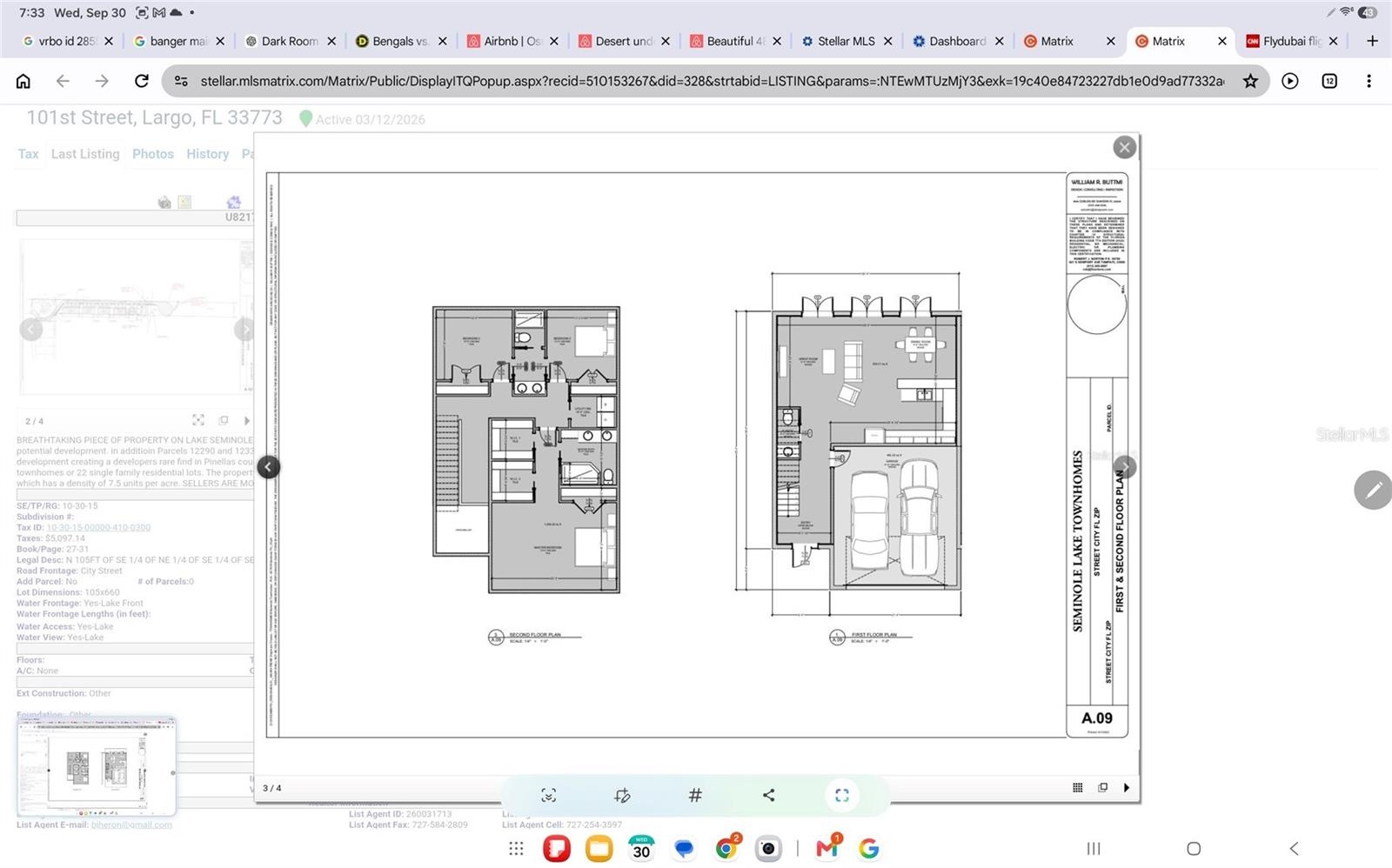 Floor plan rendering