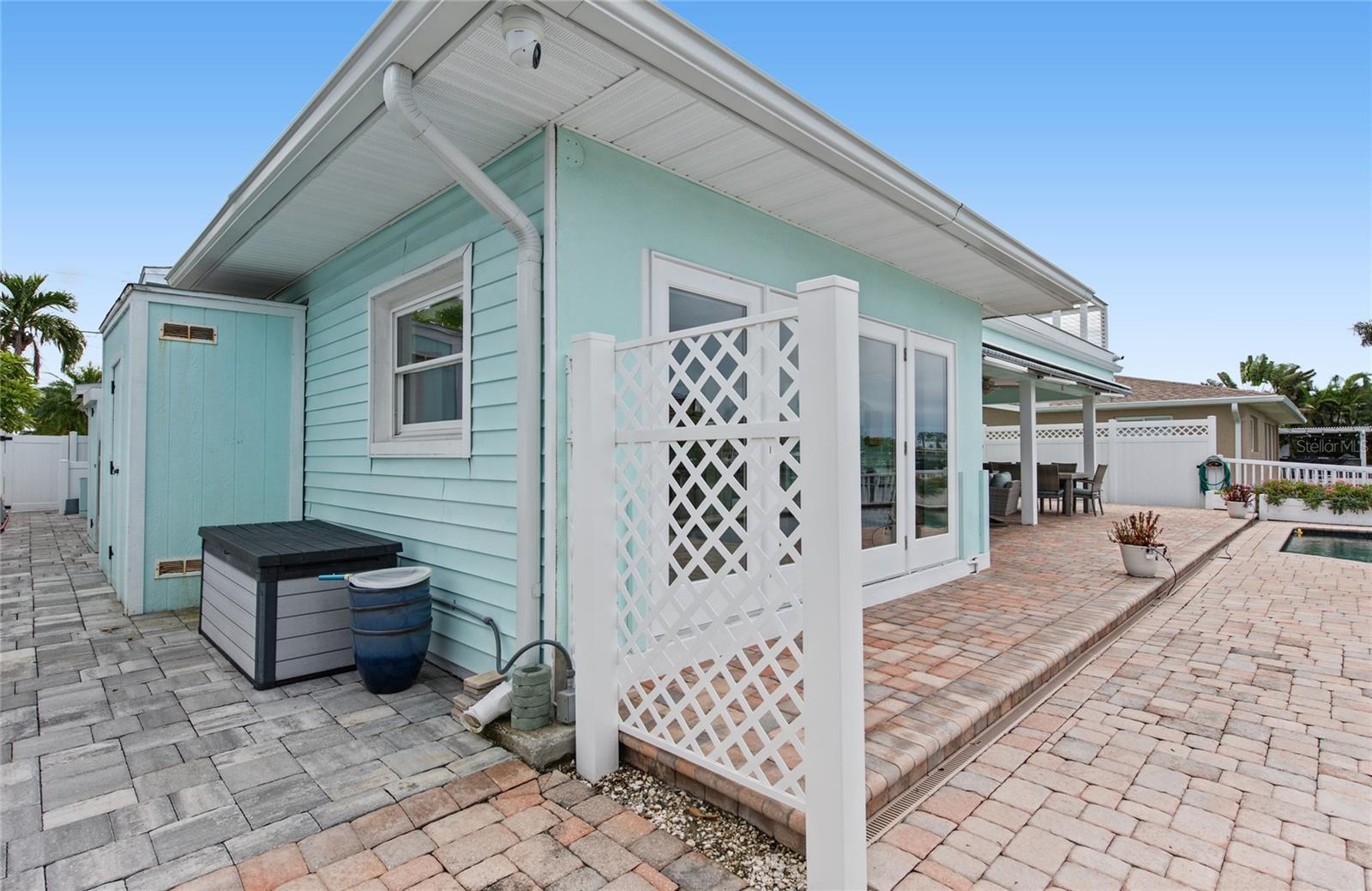 544 Lillian Dr, Madeira Beach. Outside storage