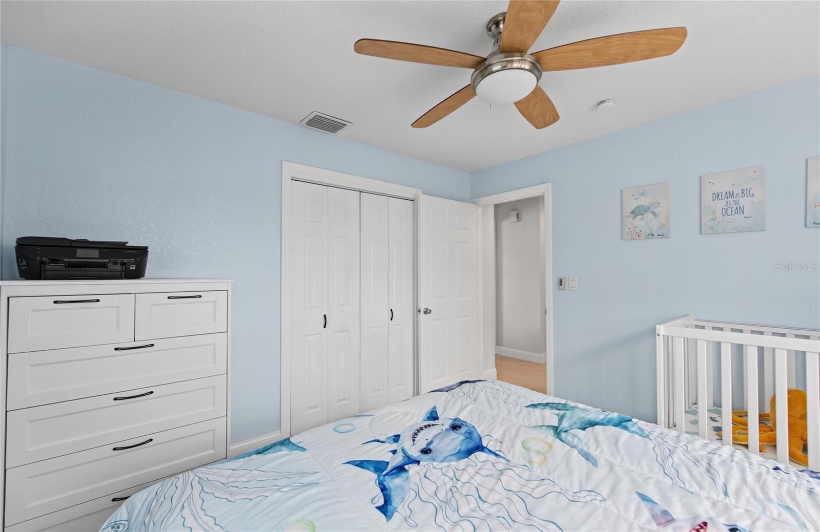 544 Lillian Dr - 3rd Bedroom - double bed replaced with single bed