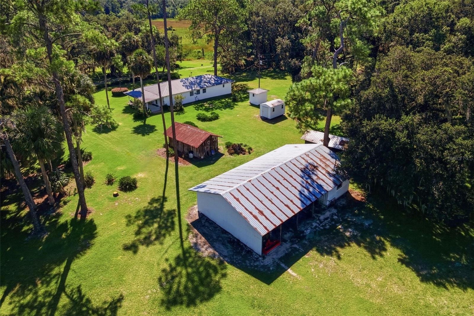 Birds Eye View of homestead