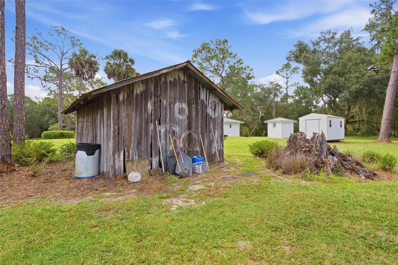 100 Year Old Cypress Constructed Carport