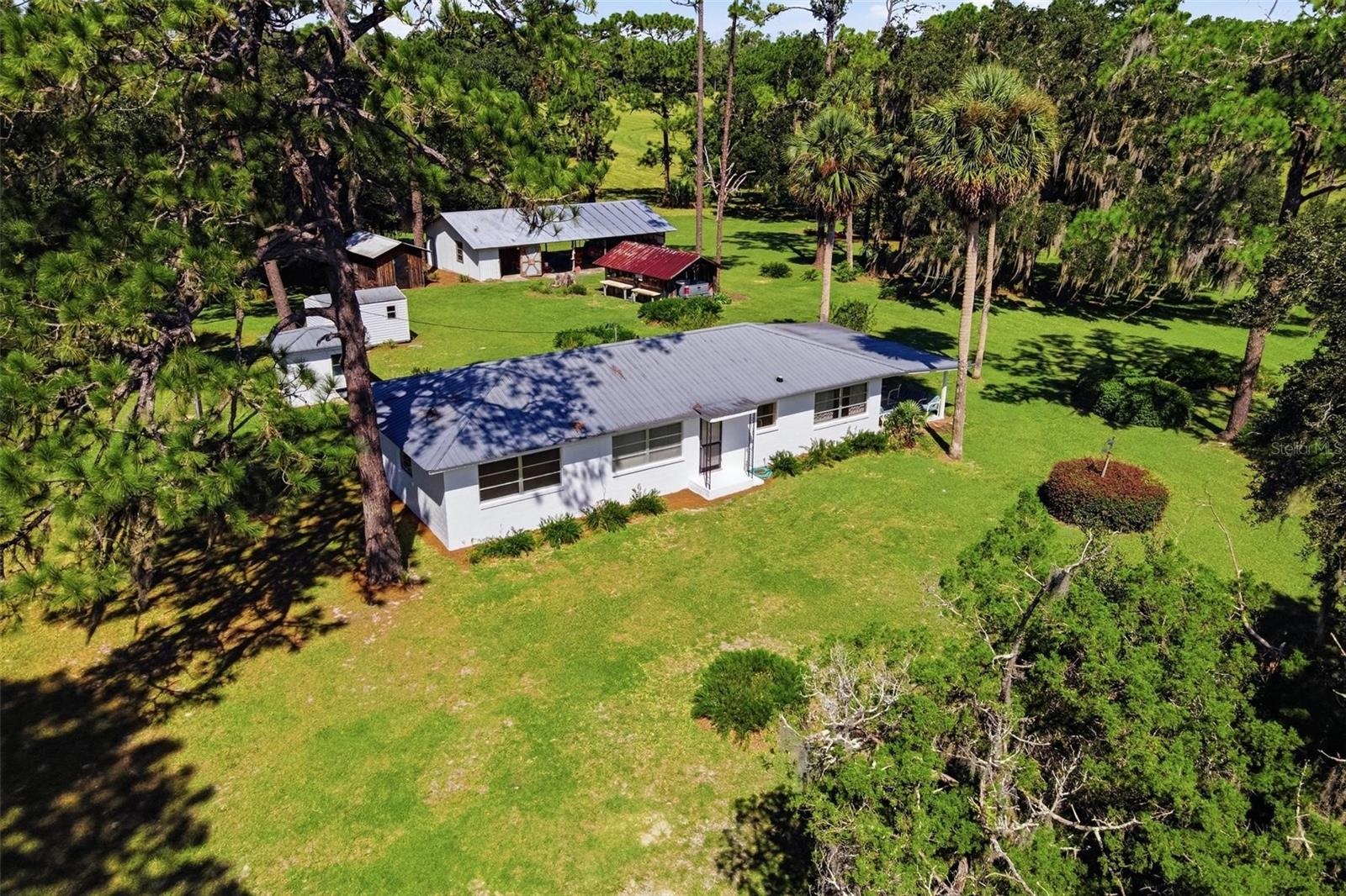 Birds Eye View of homestead