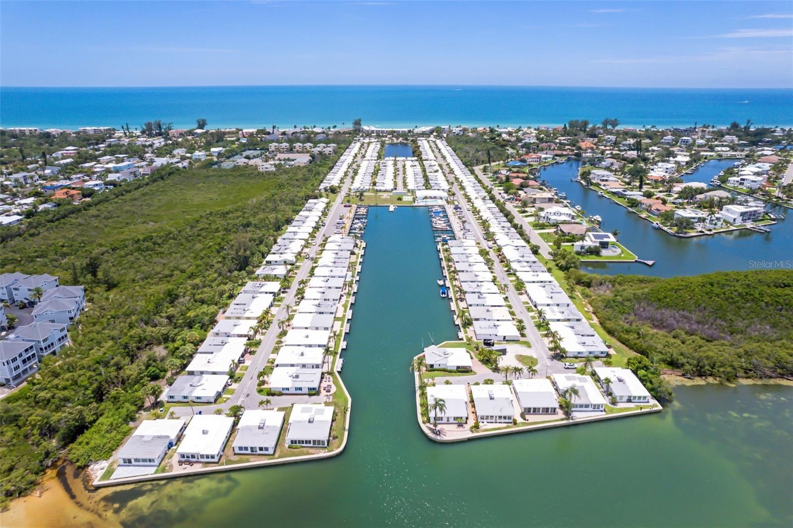 Marina view incoming from the bay