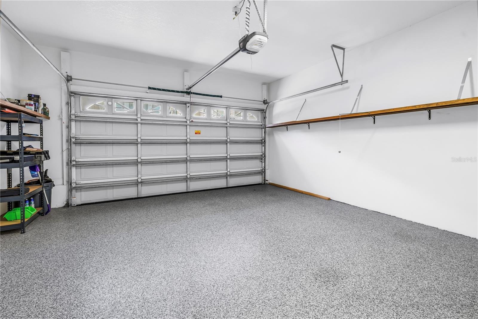 Spacious 2-car garage