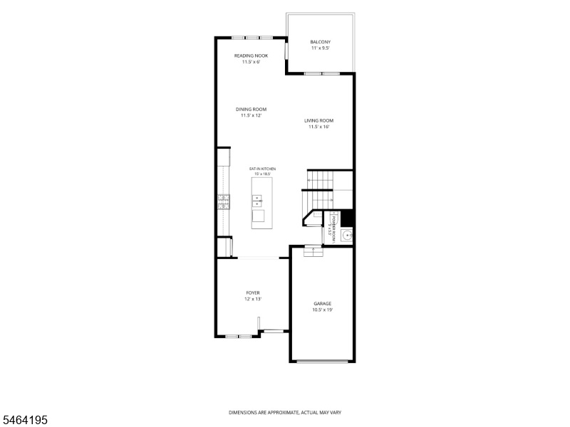 Floor Plan - Main Level