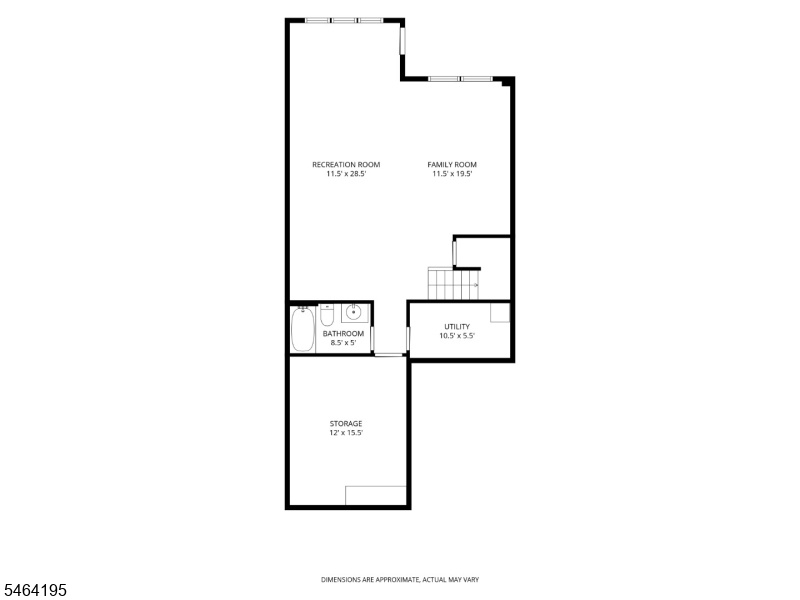 Floor Plan - Lower Level