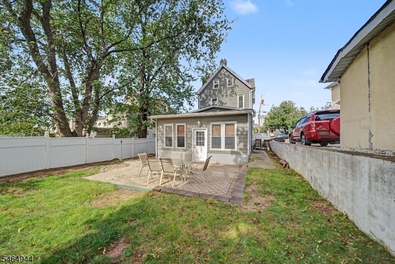 Fenced yard