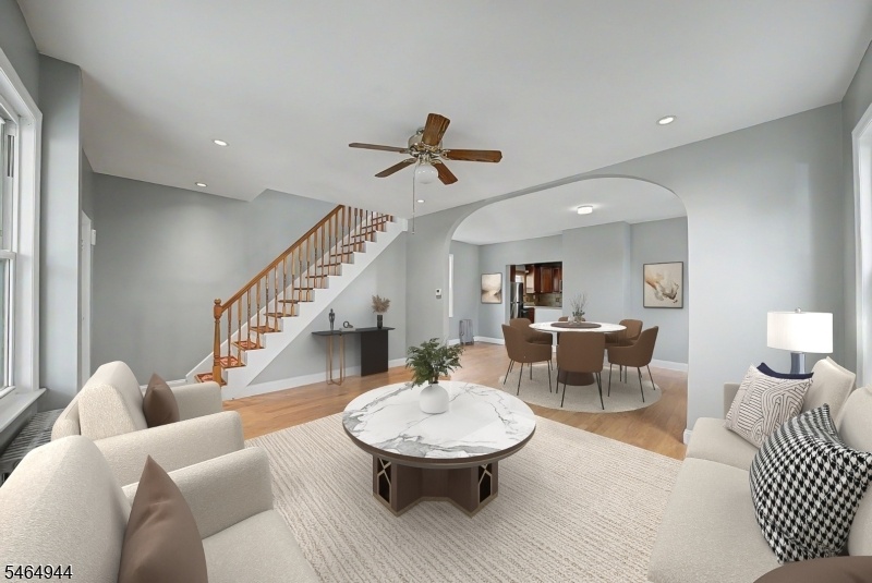 Living room virtual stage