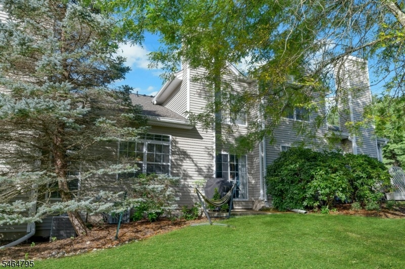 Rear of property
