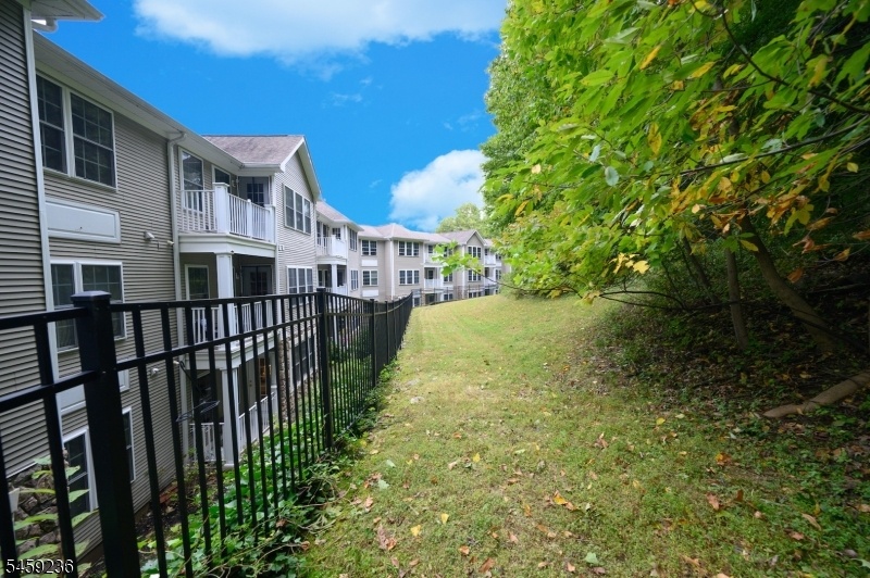 Rear of property