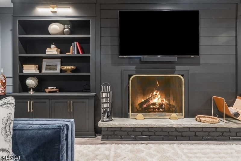 Custom Built-ins and Fireplace
