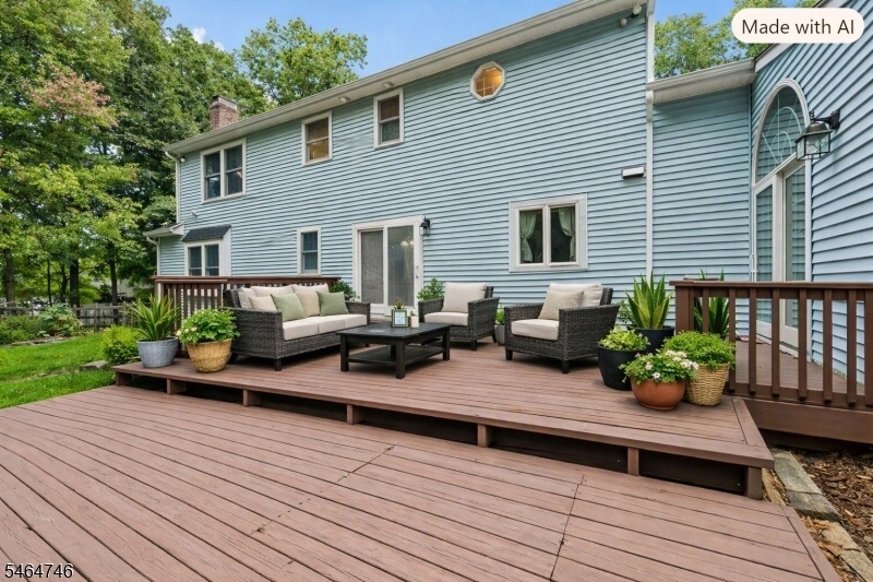 Rear Deck and Patio