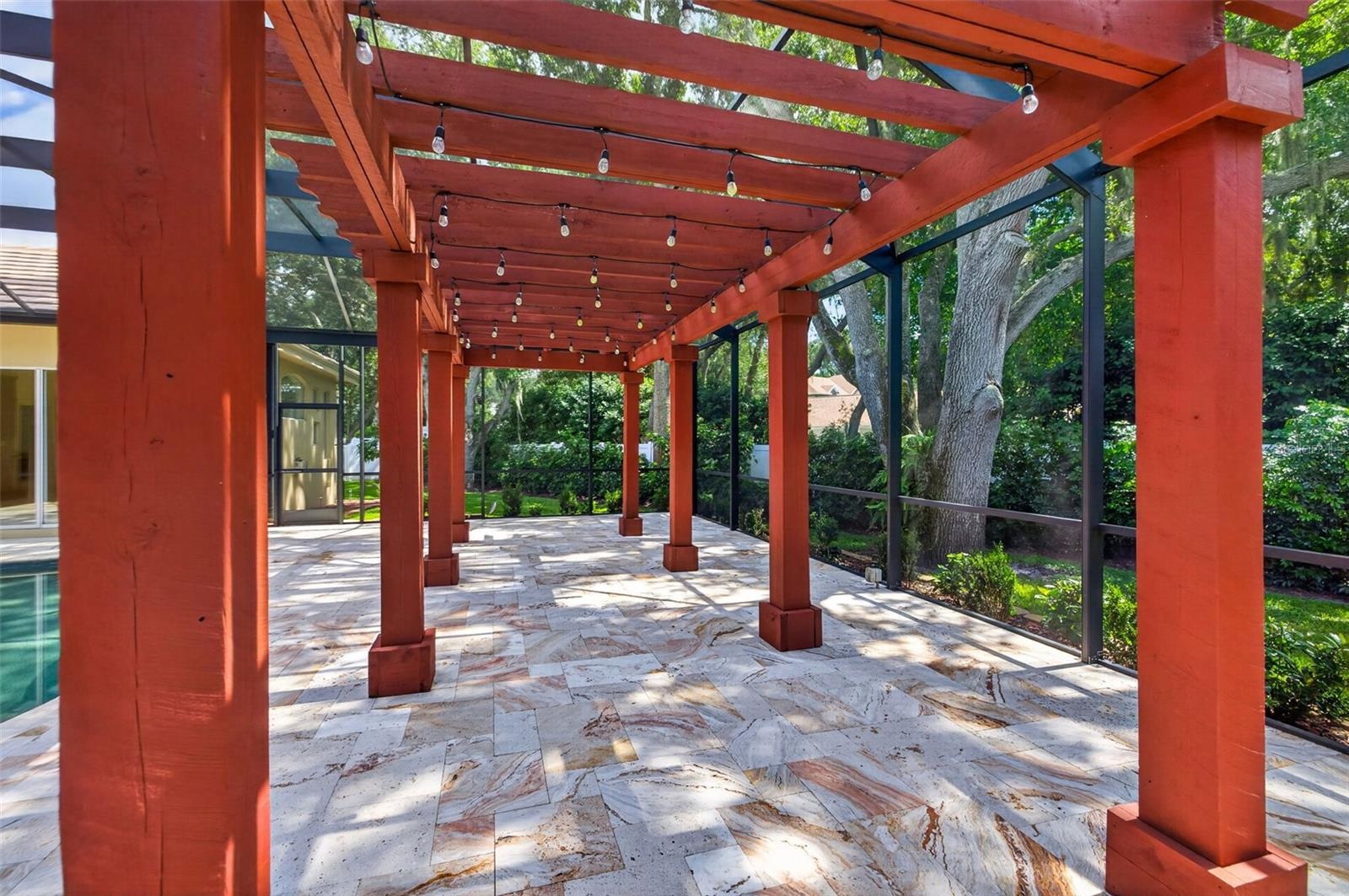 Sun pergola
