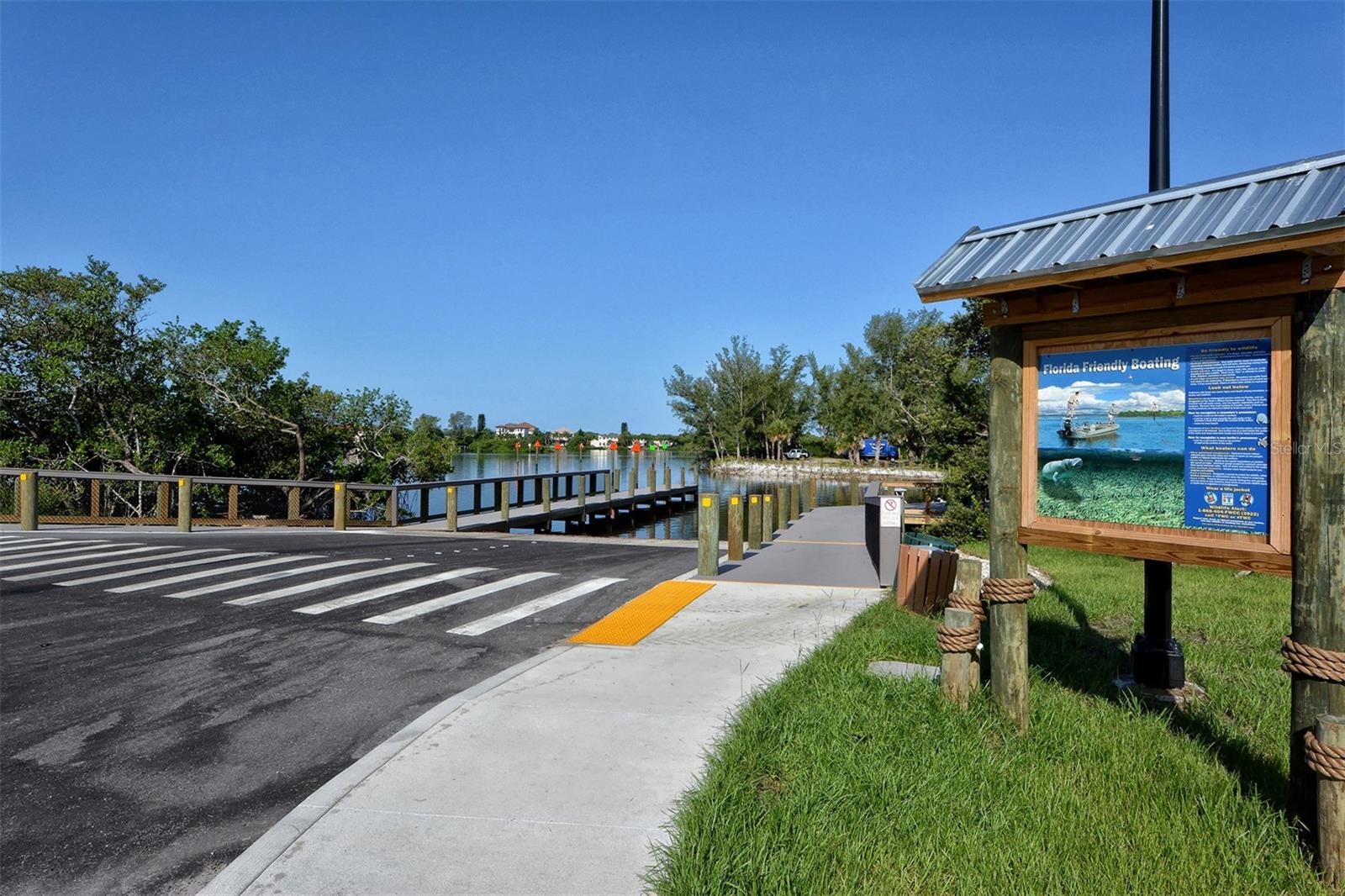 Public boat ramp