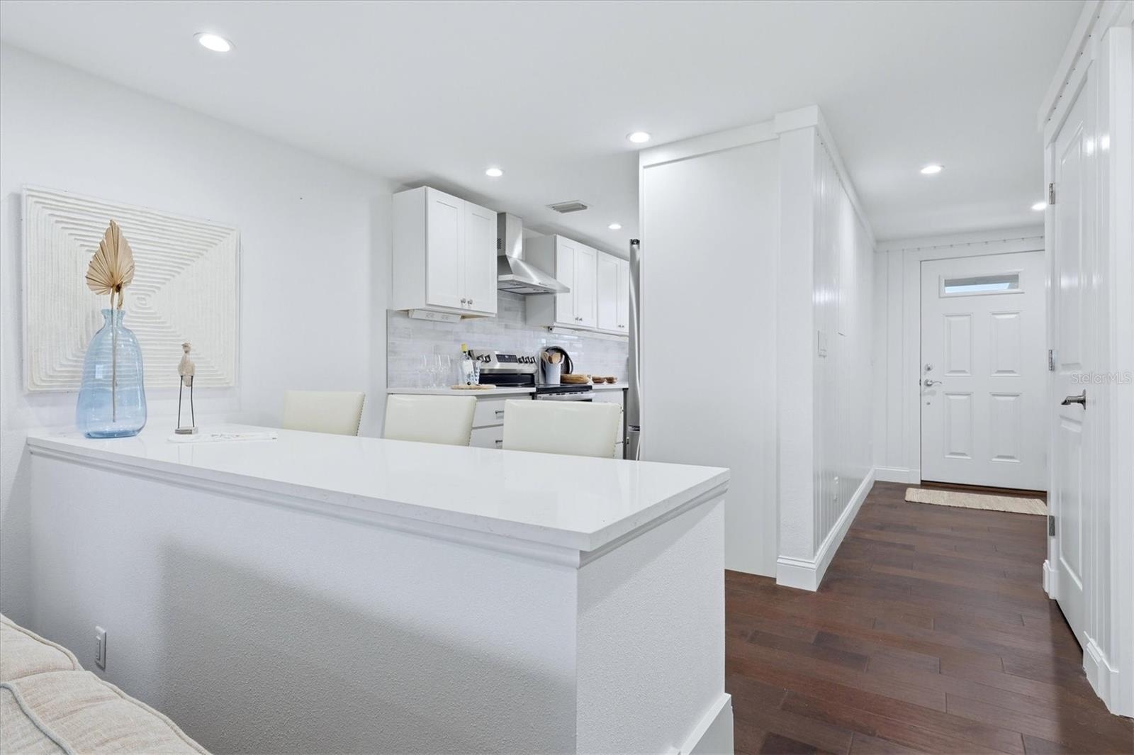 Foyer/Dining-Breakfast Bar/Kitchen
