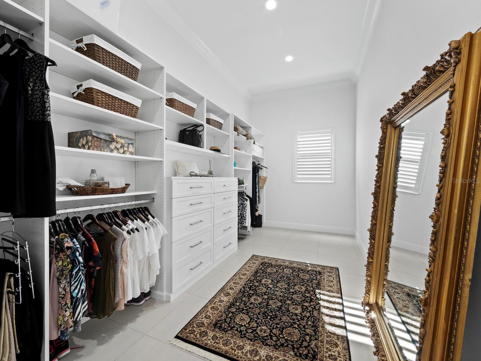 Custom Bulit-in His and Hers Closets