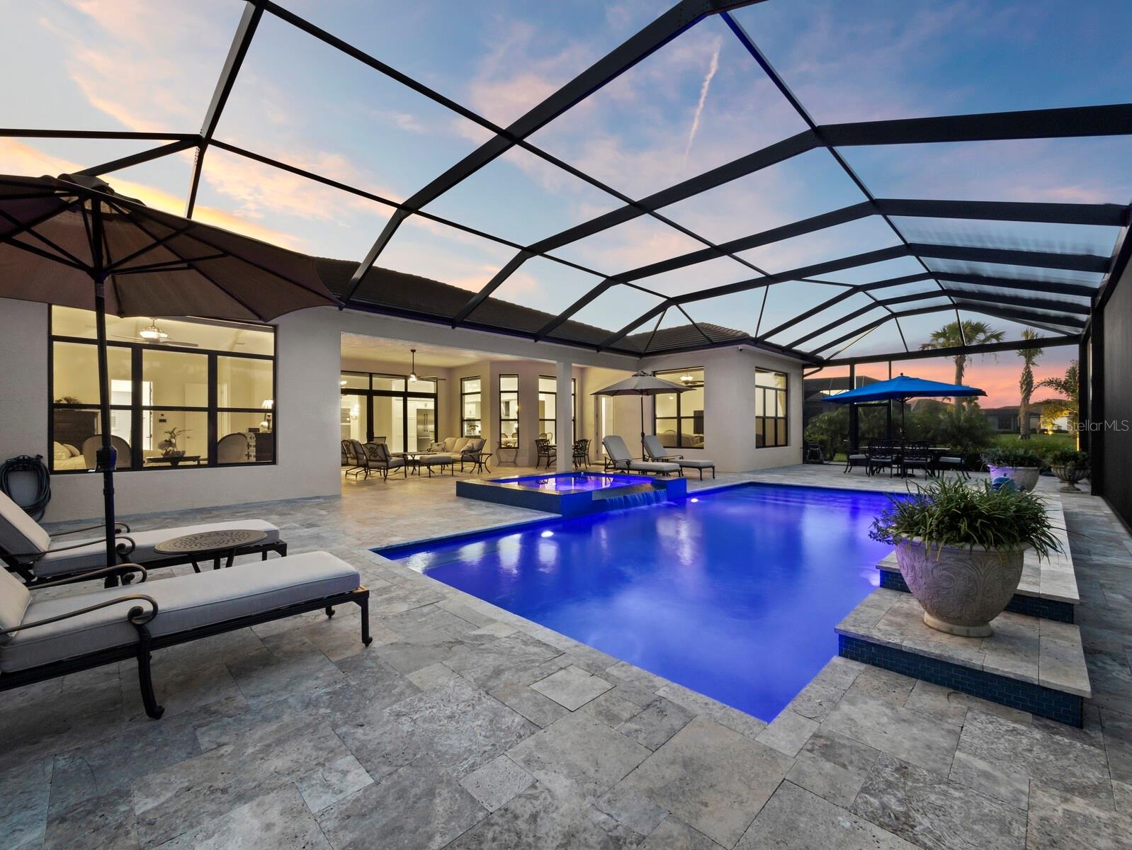 Custom Saltwater Pool and Spa