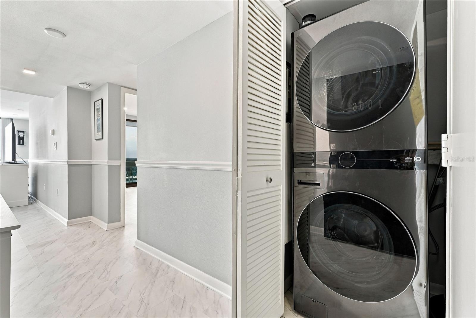 Washer and Dryer in unit