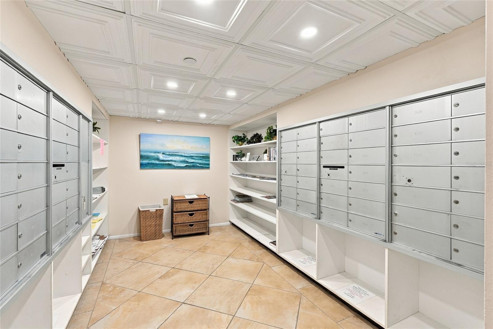 Mail room