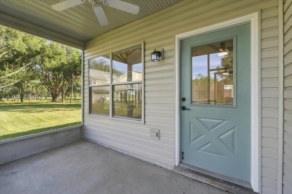 Guest house entry
