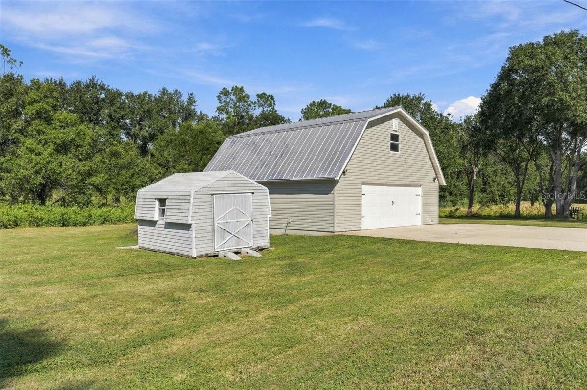 30x30 Garage & shed