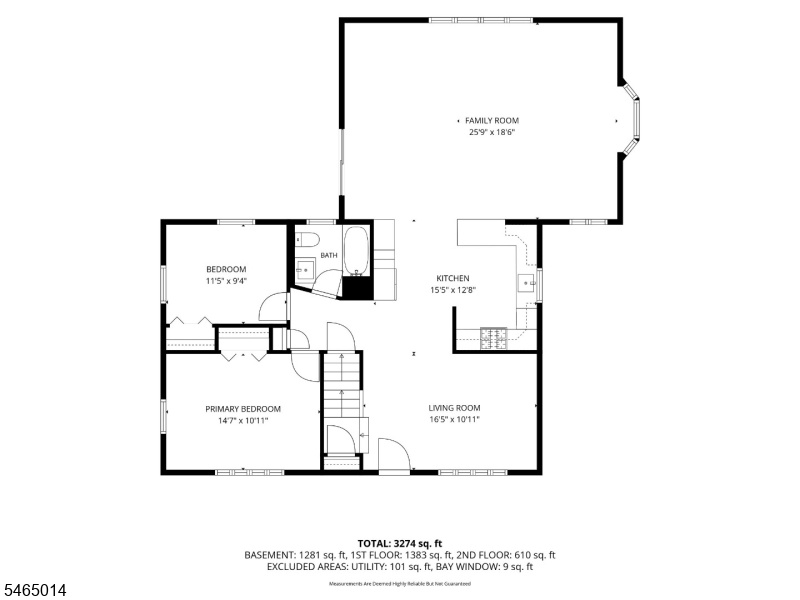 1st Flr - Floor Plan