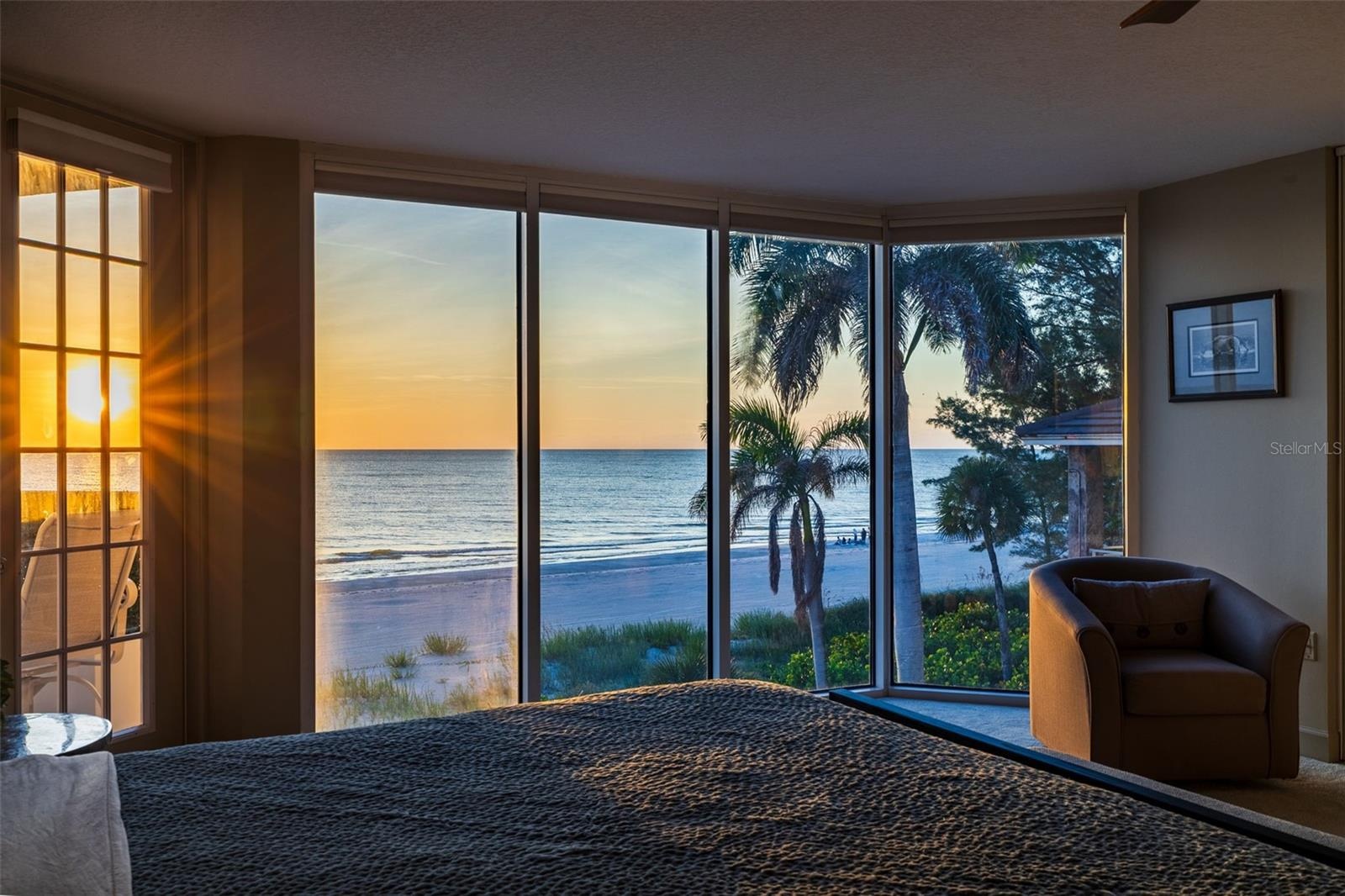 Incredible Gulf front sunsets from your primary bedroom