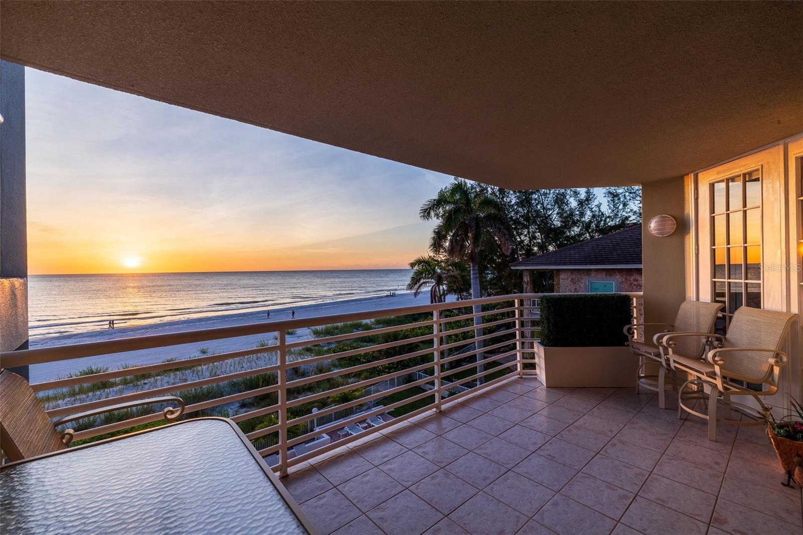 Gulf views from your living room balcony
