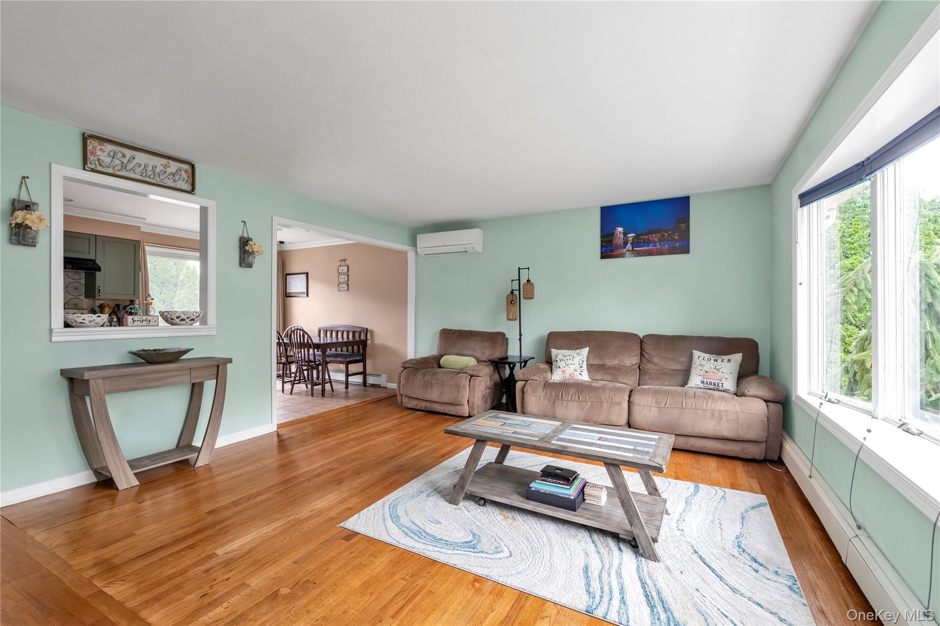 Large Living Open to the Dining Area.