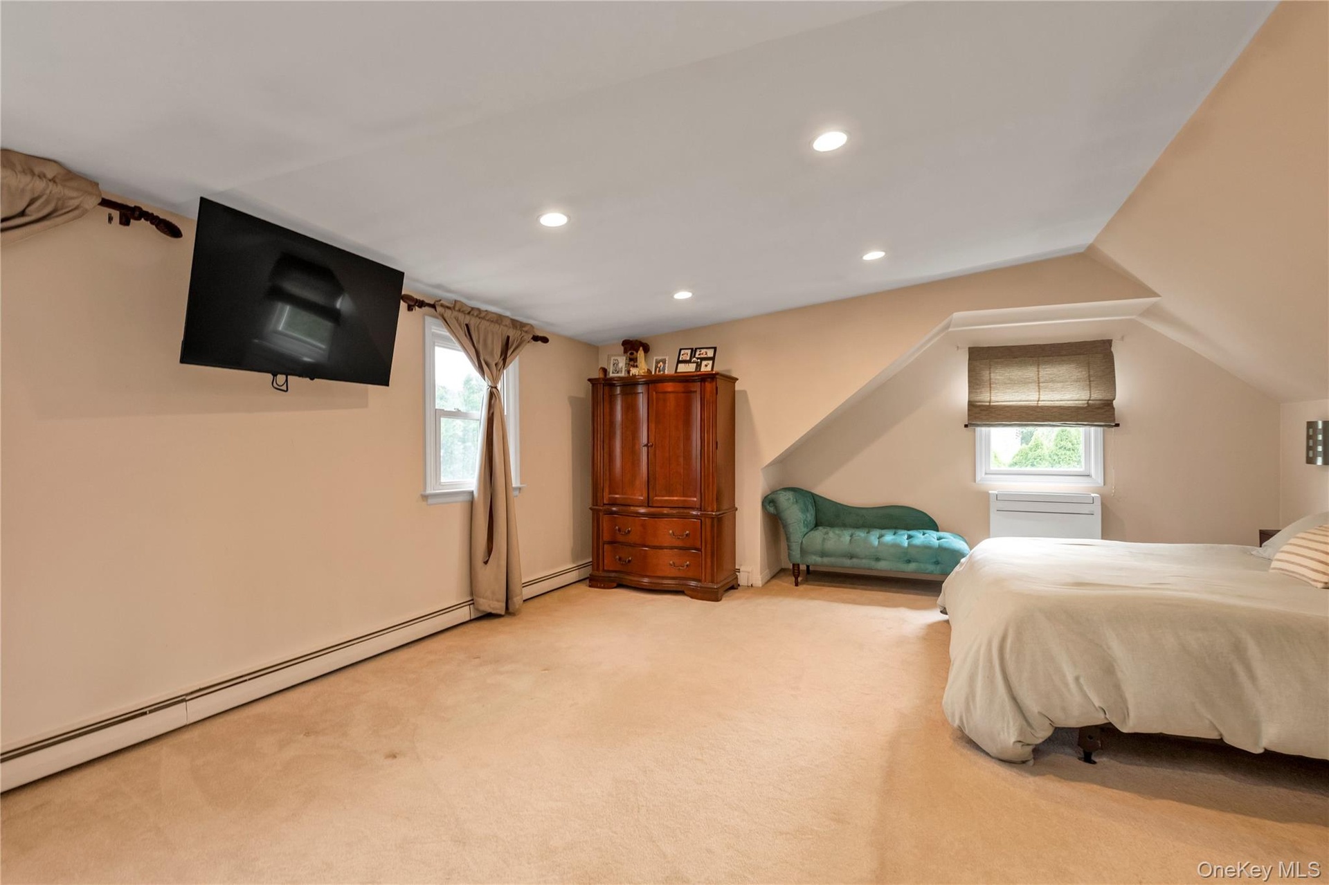 Primary Bedroom with Sitting Area.