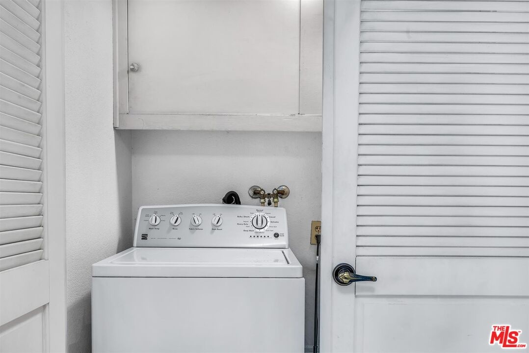 Laundry closet
