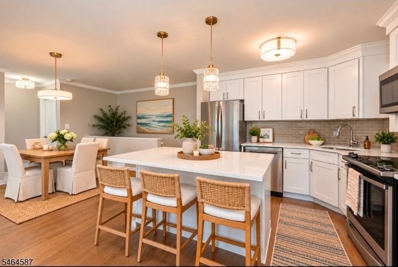 Virtually Staged Kitchen