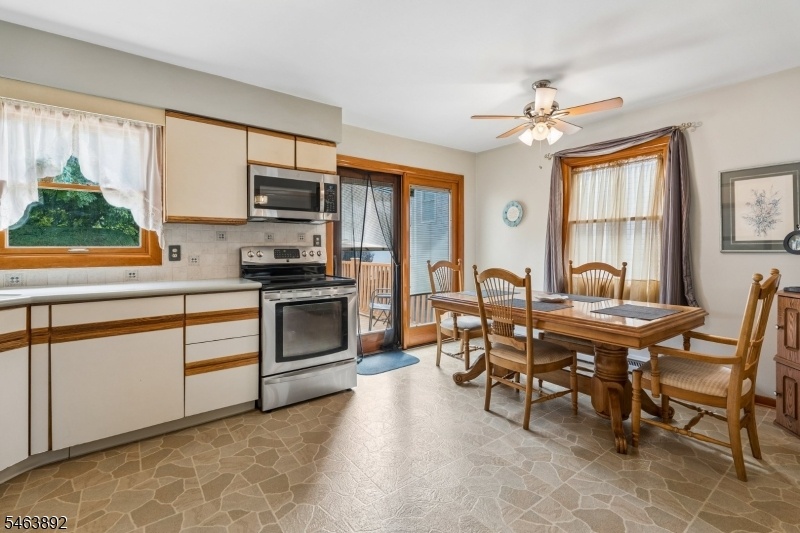 View of Kitchen & Eating Area