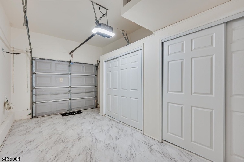 finished garage