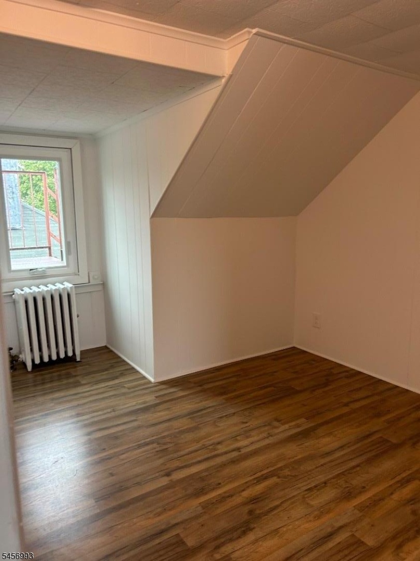Finish, walk up attic