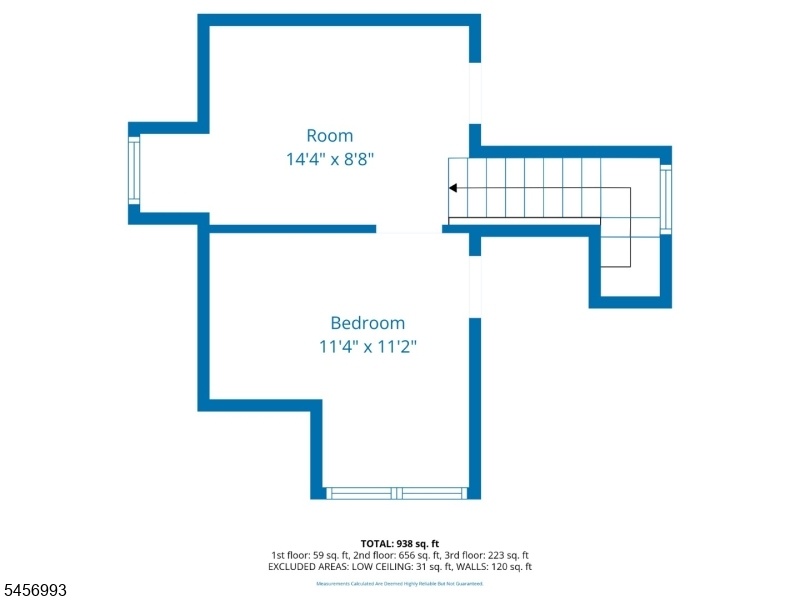 TOP FLOOR SECOND BEDROOM