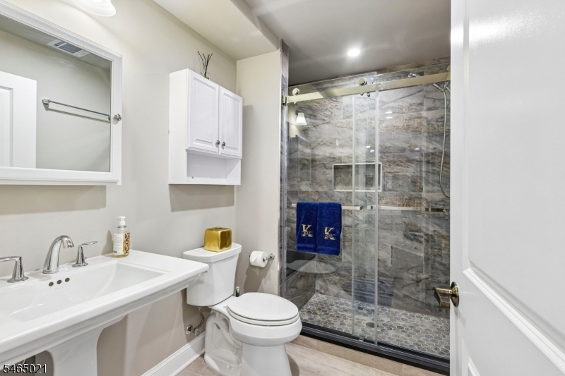 Lower level full bath
