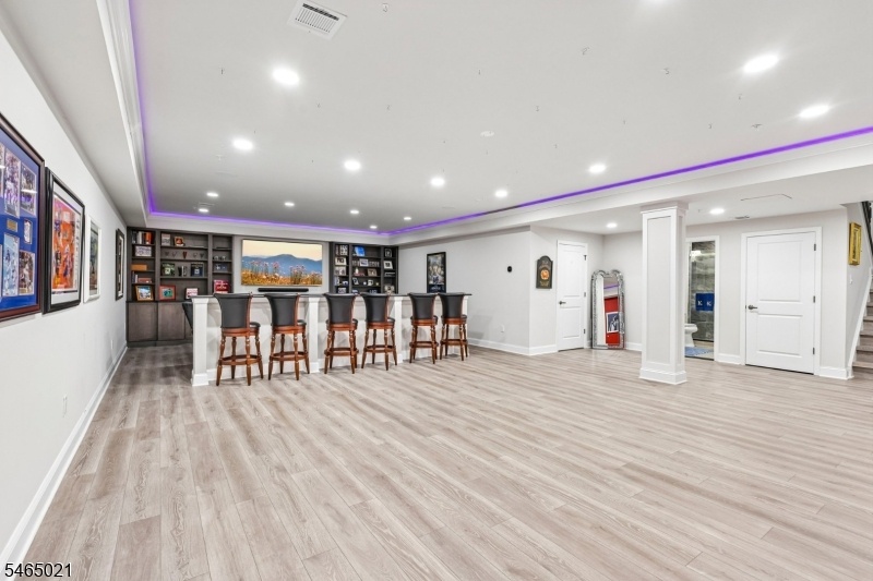 Finished lower level