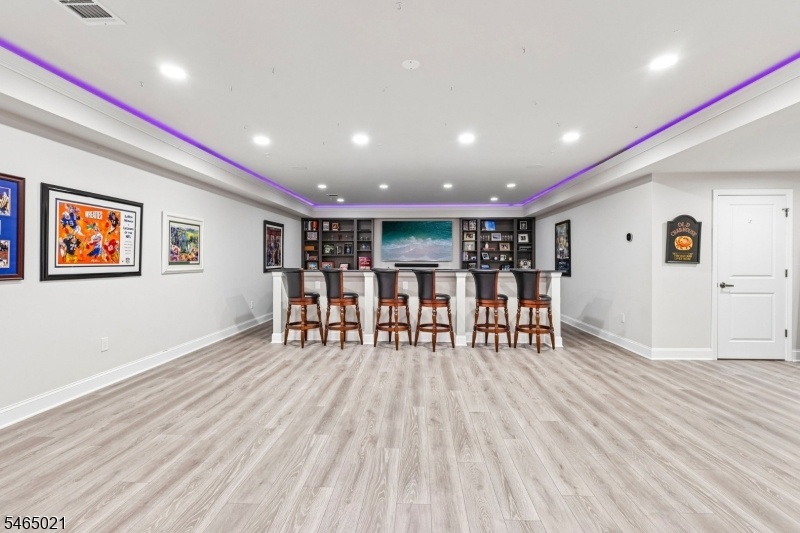 Finished lower level