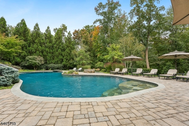 Custom gunite pool