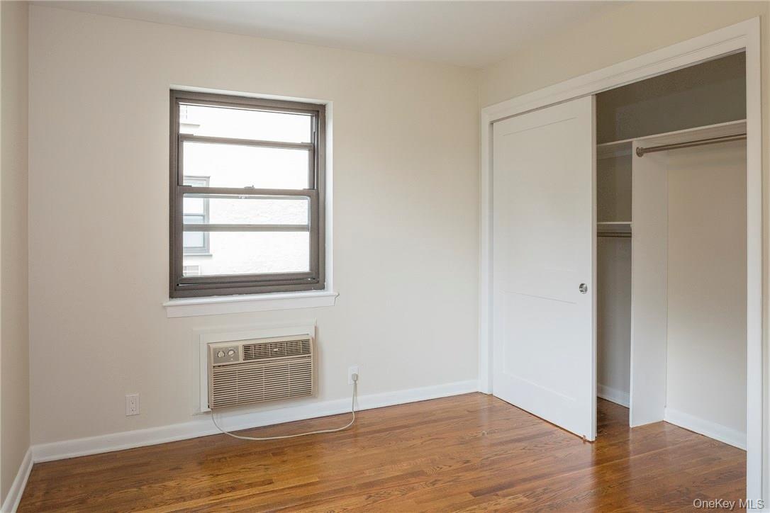 Bedroom #1 with double closet