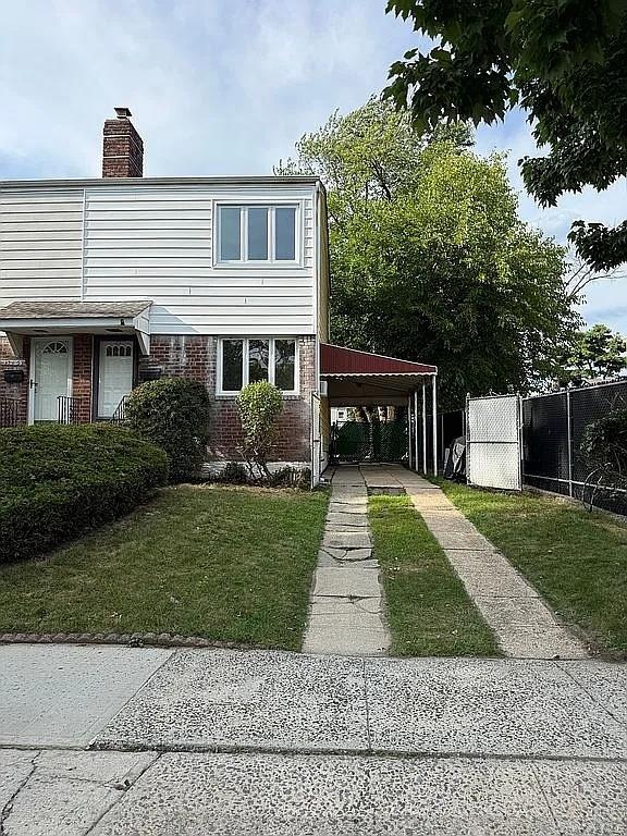 Extra long driveway