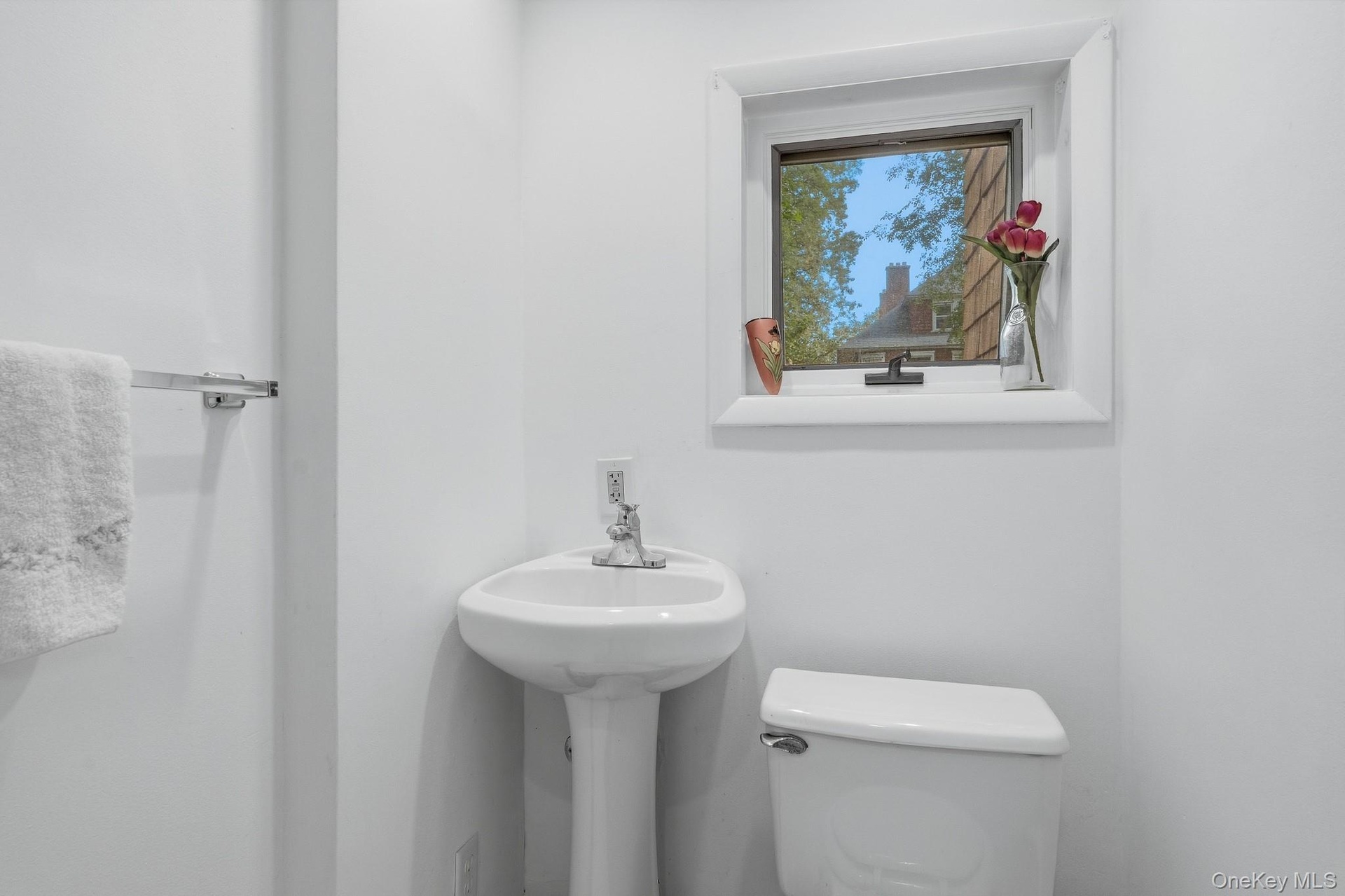 Powder Room off the Kitchen