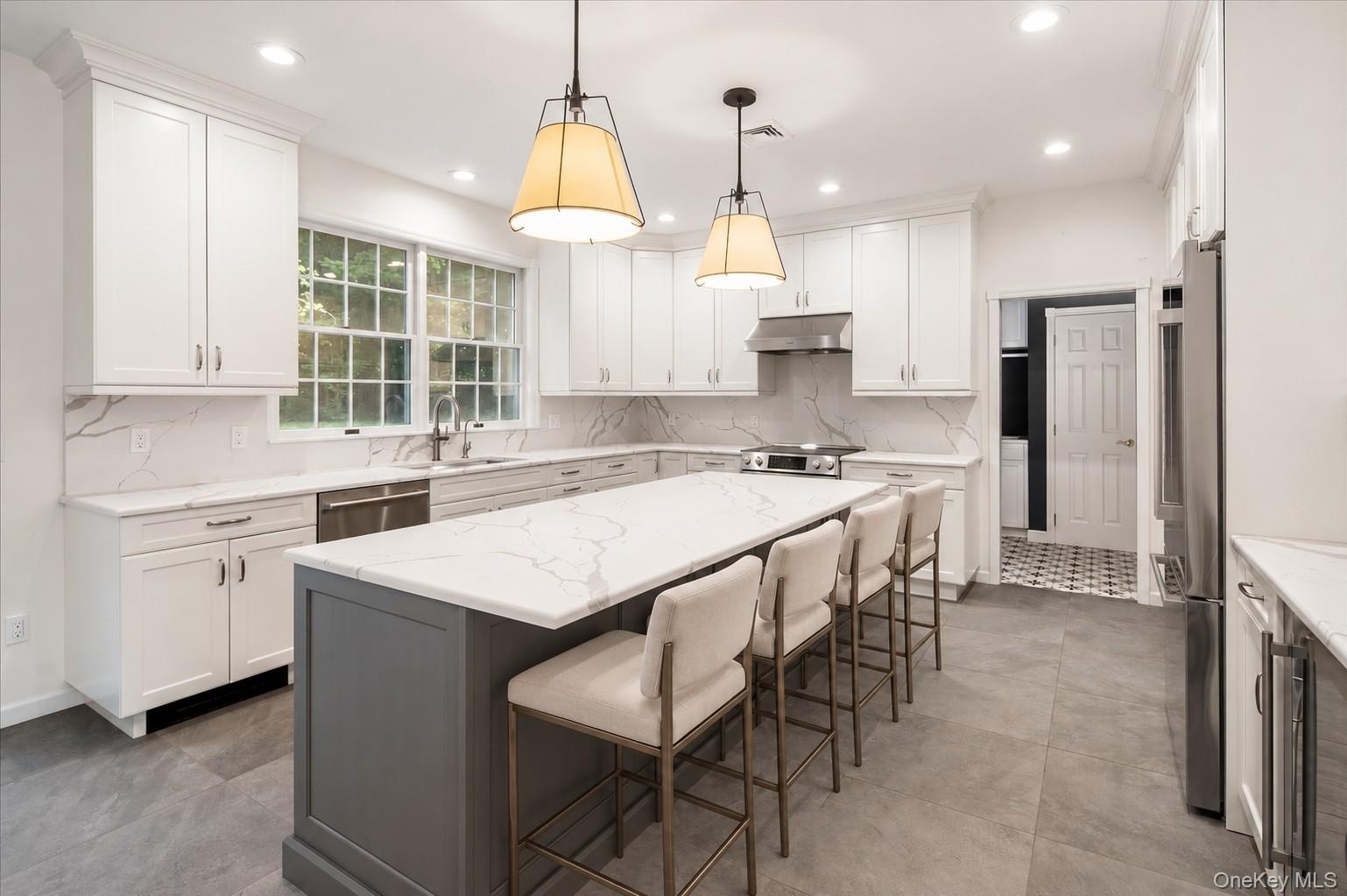 Digitally Staged Kitchen