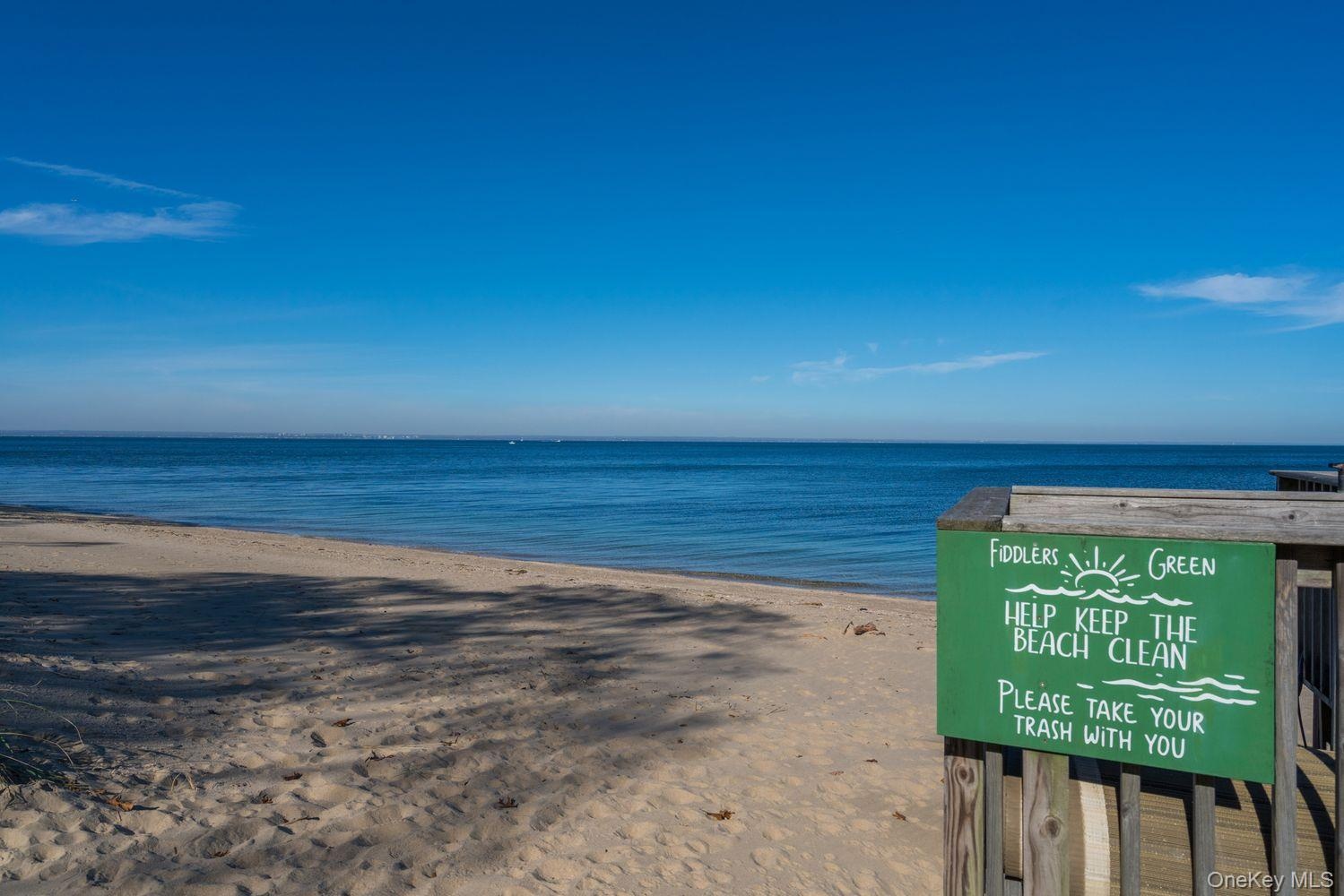 Fiddlers Green Private beach