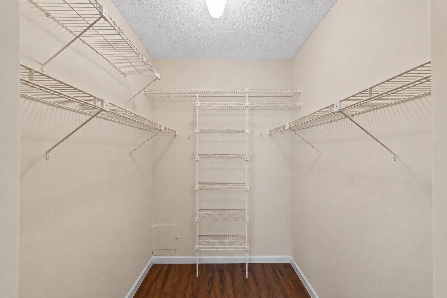 Primary large walk-in closet