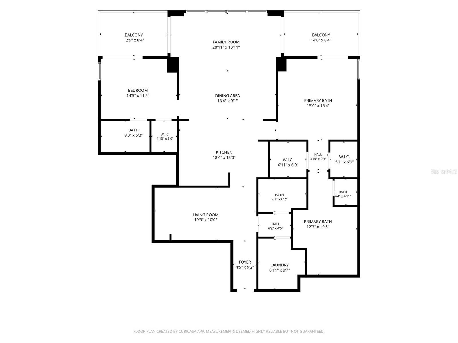 Floor Plan with Dimensions