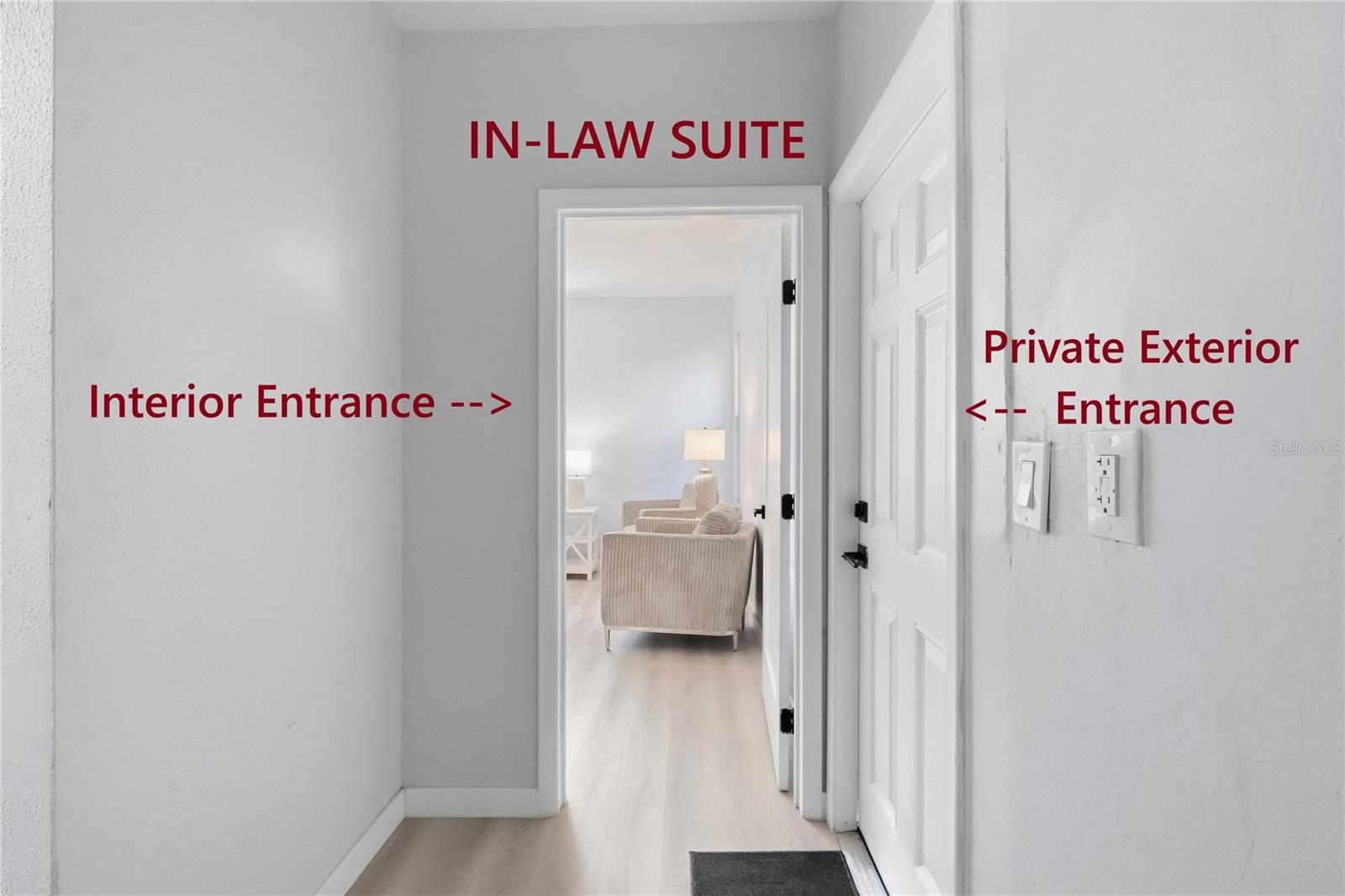 Welcome to the In-Law Suite!