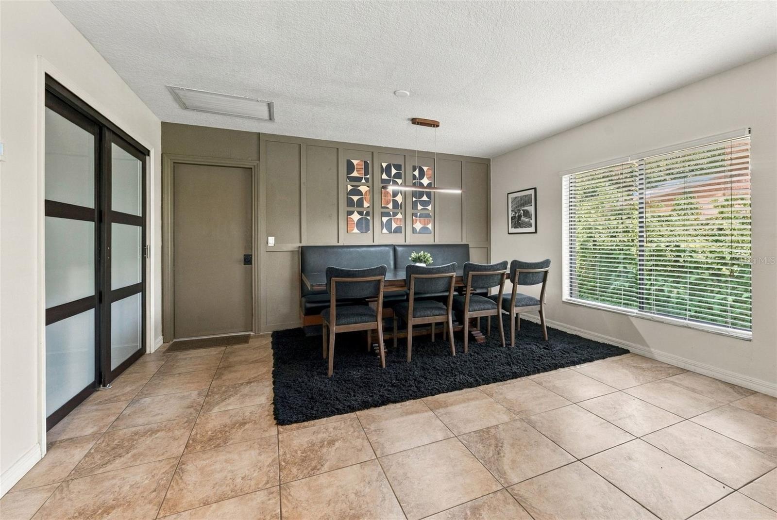 Large dining space